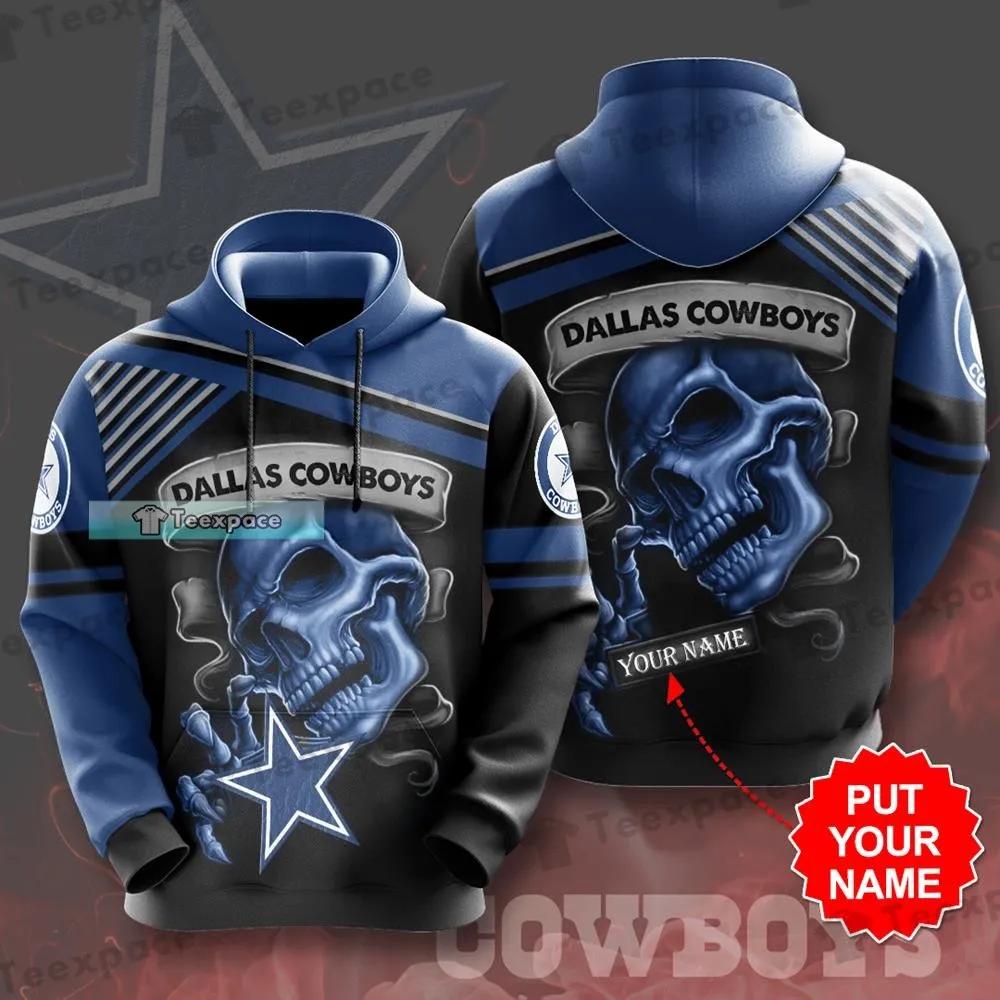 Personalized Dallas Cowboys Death Skull Star Hoodie 1 Personalized Dallas Cowboys Death Skull Star Hoodie