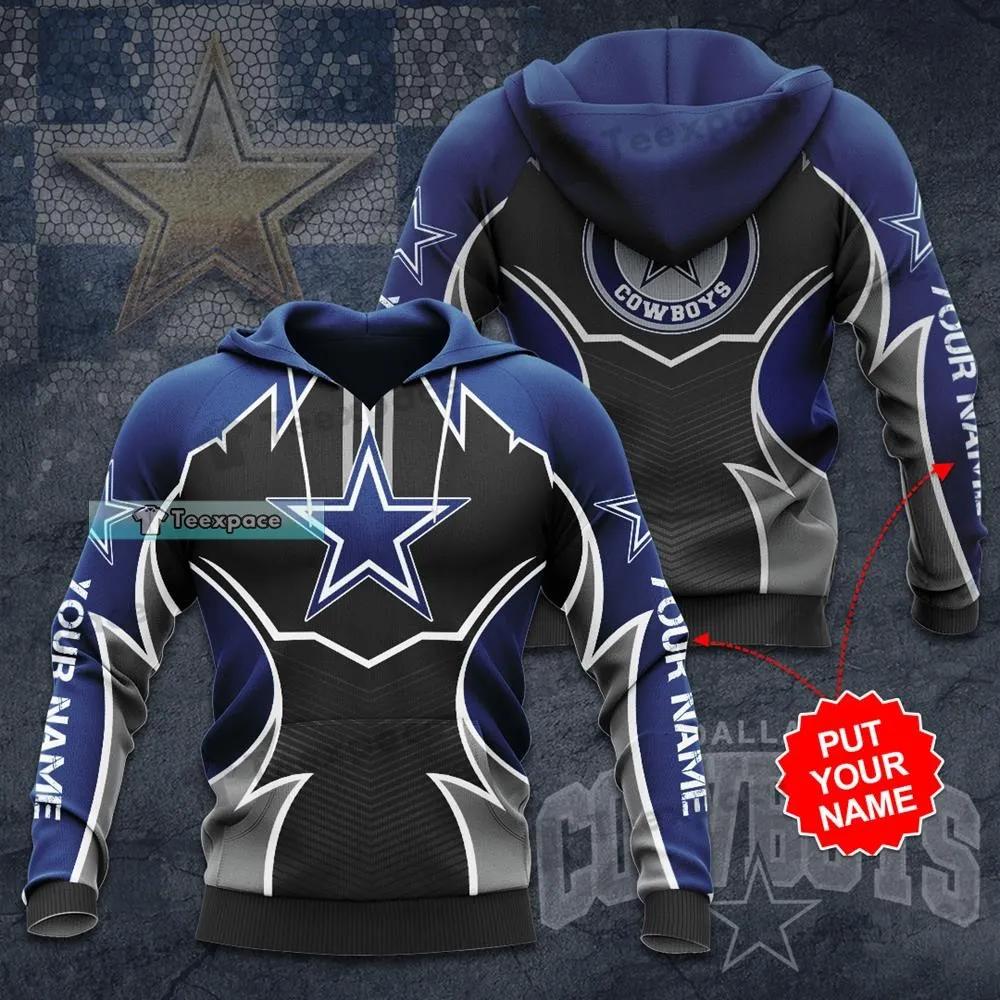 Personalized Dallas Cowboys Mechanic Blue Hoodie 2 Personalized Dallas Cowboys Mechanic Blue Hoodie