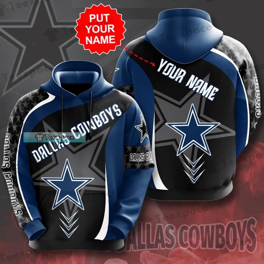 Personalized Dallas Cowboys Star In Night Sky Hoodie 2 Personalized Dallas Cowboys Star In Night Sky Hoodie