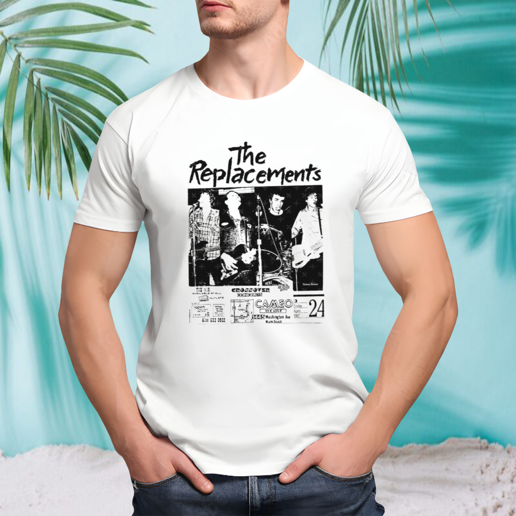 The Replacements Concert Graphic Music Art shirt