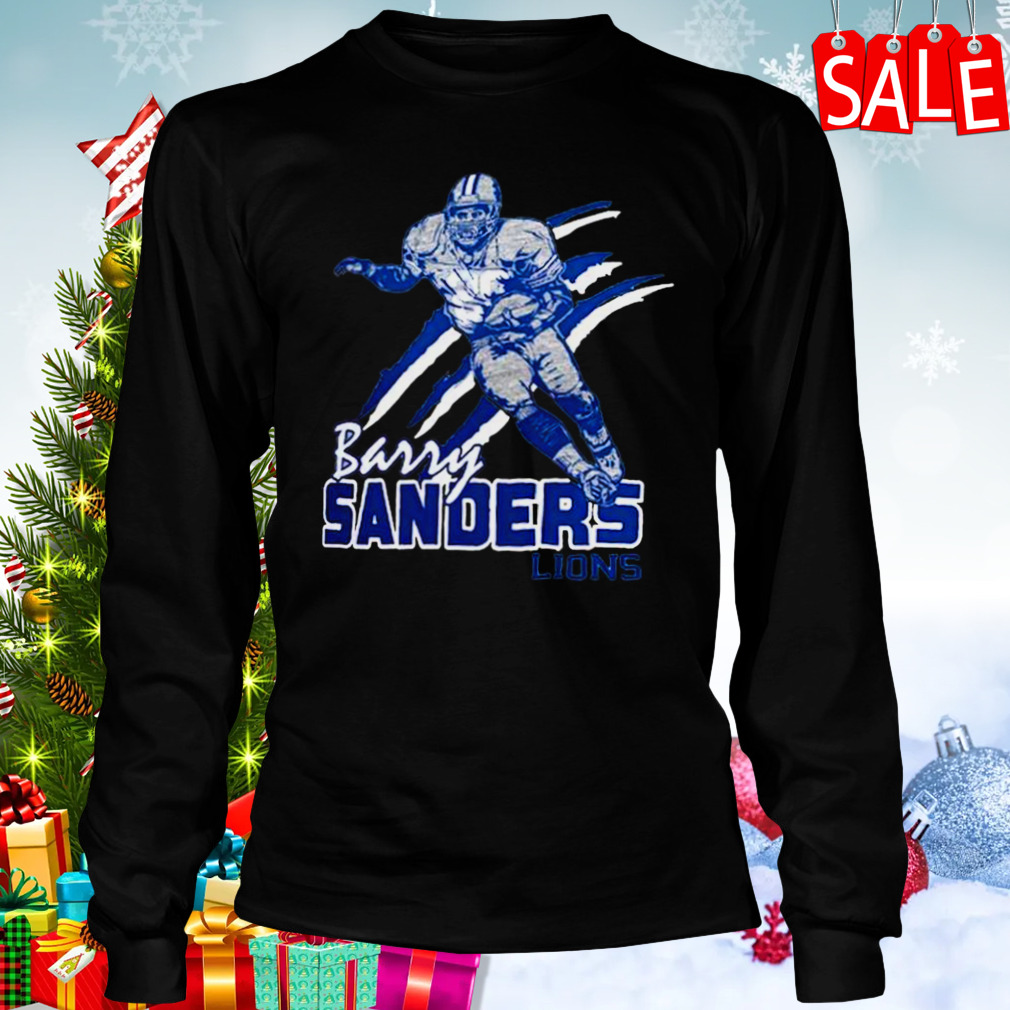 Detroit Lions Barry Sanders Homeage Shirt