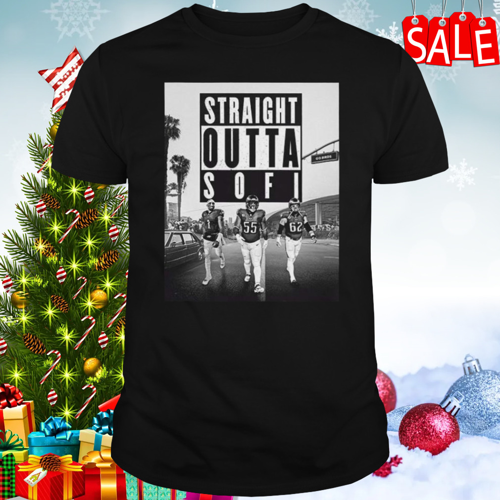 Nfl Philadelphia Eagles Straight Outta Sofi Vintage T-shirt