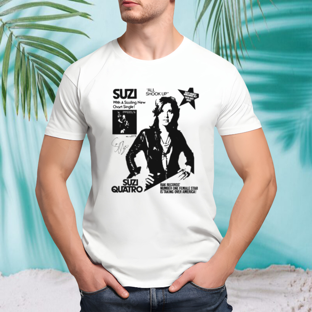 Roxy Roller Suzi Quatro shirt