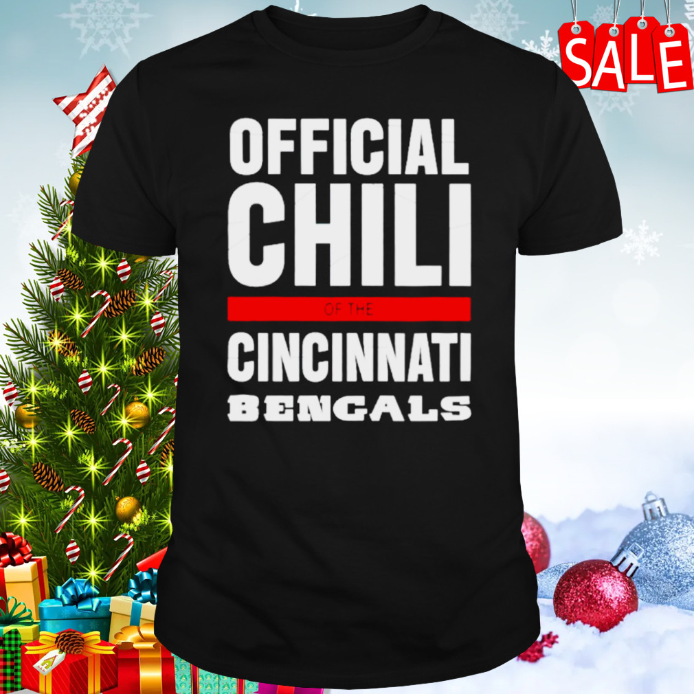 chili of the Cincinnati Bengals shirt