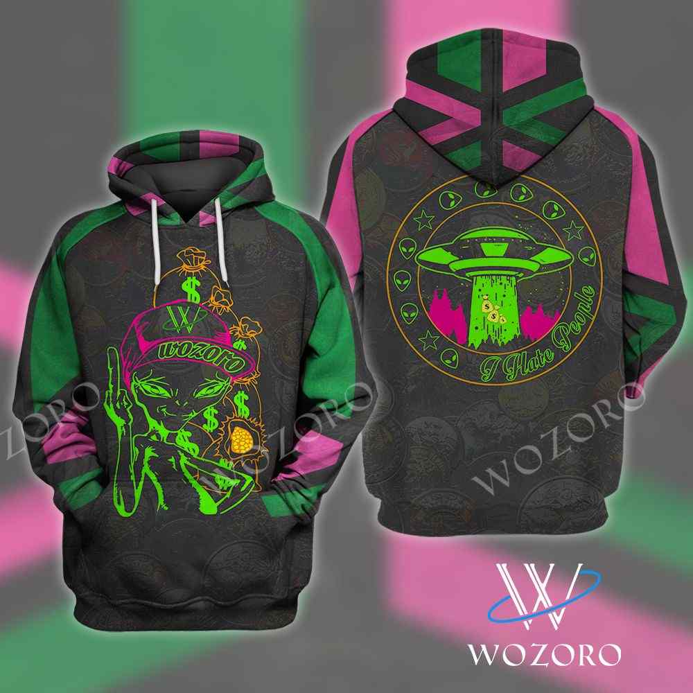 Alien Neon Hoodie