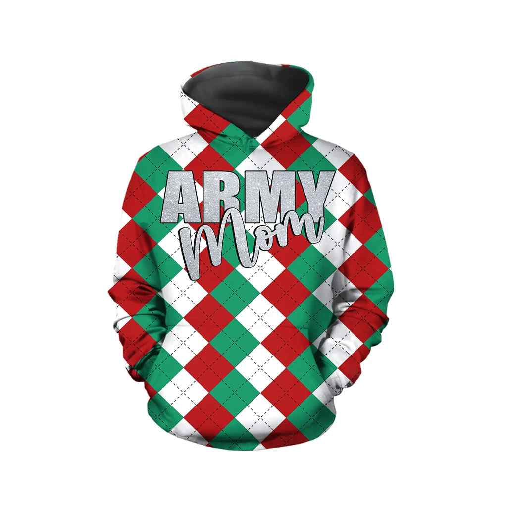 Army Mom All Over Printed Unisex Hoodie