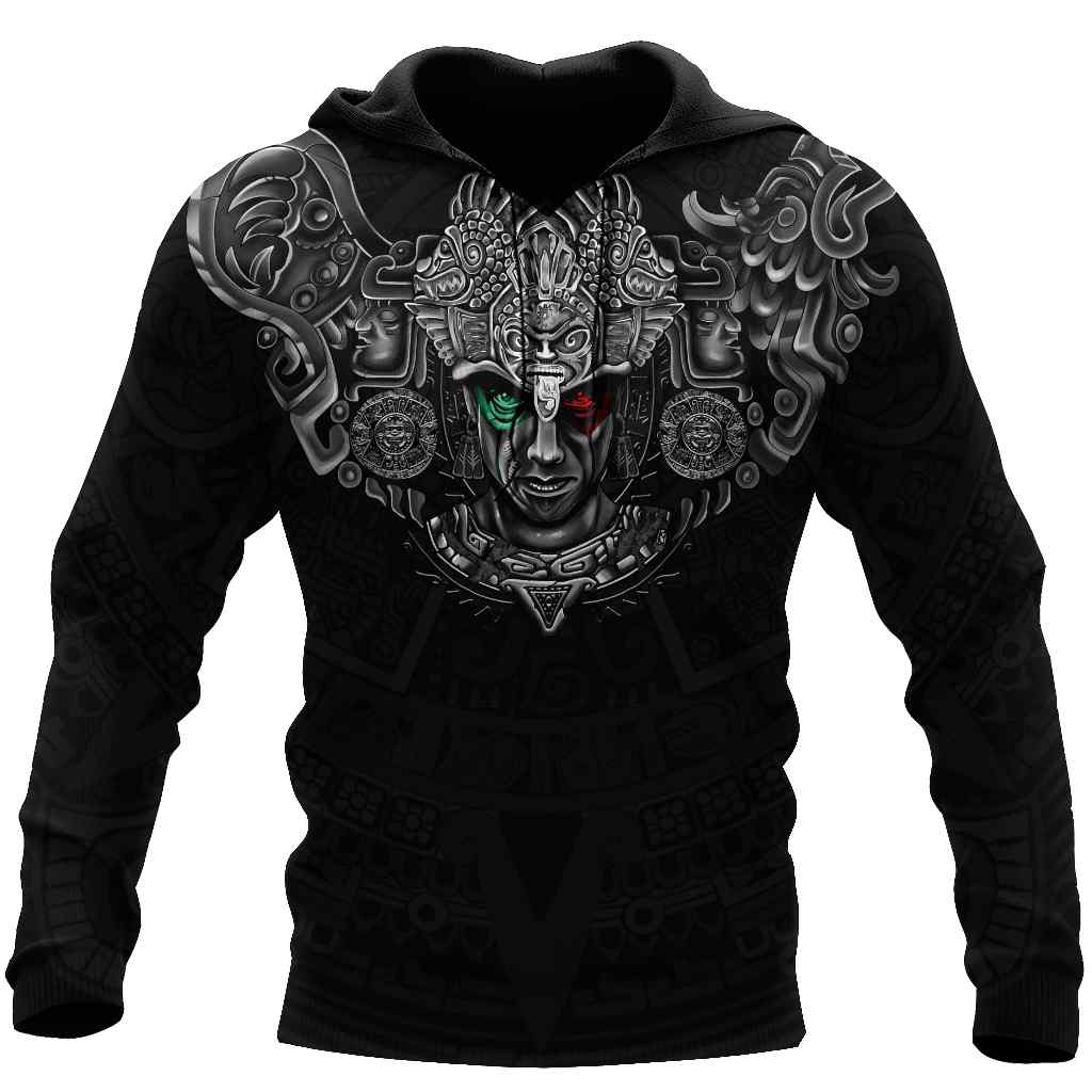 Aztec Warrior All Over Print US Unisex Szie Hoodie