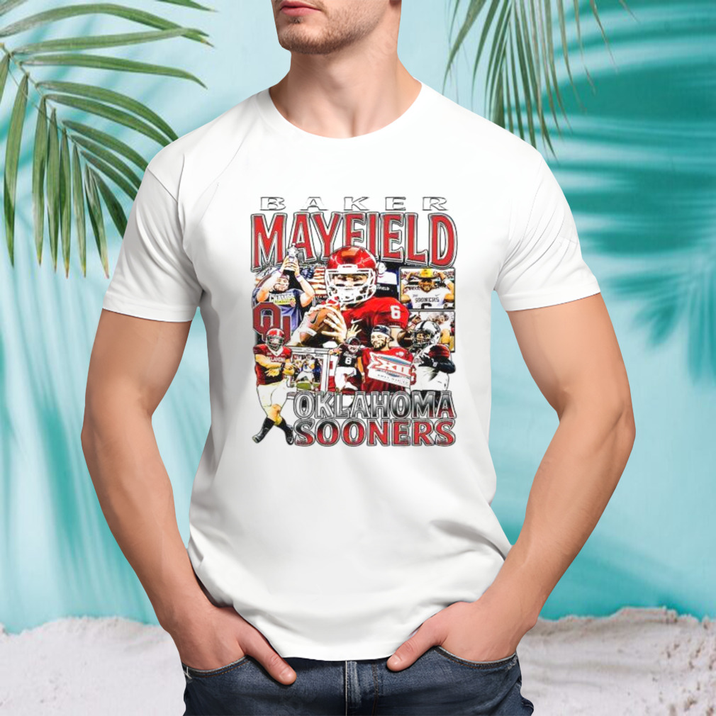 Baker Mayfield Player Oklahoma Sooners Football Vintage 2023 Shirt
