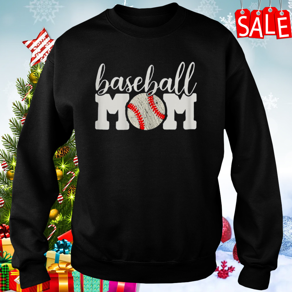 Senior Mom Class Of 2022, Baseball Mama Graduation Leopard Best T-Shirt