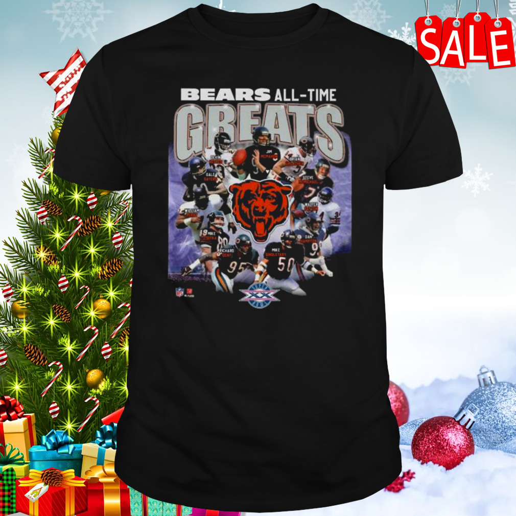 Chicago Bears Members All-Time Greats T-Shirt - TeeNavi