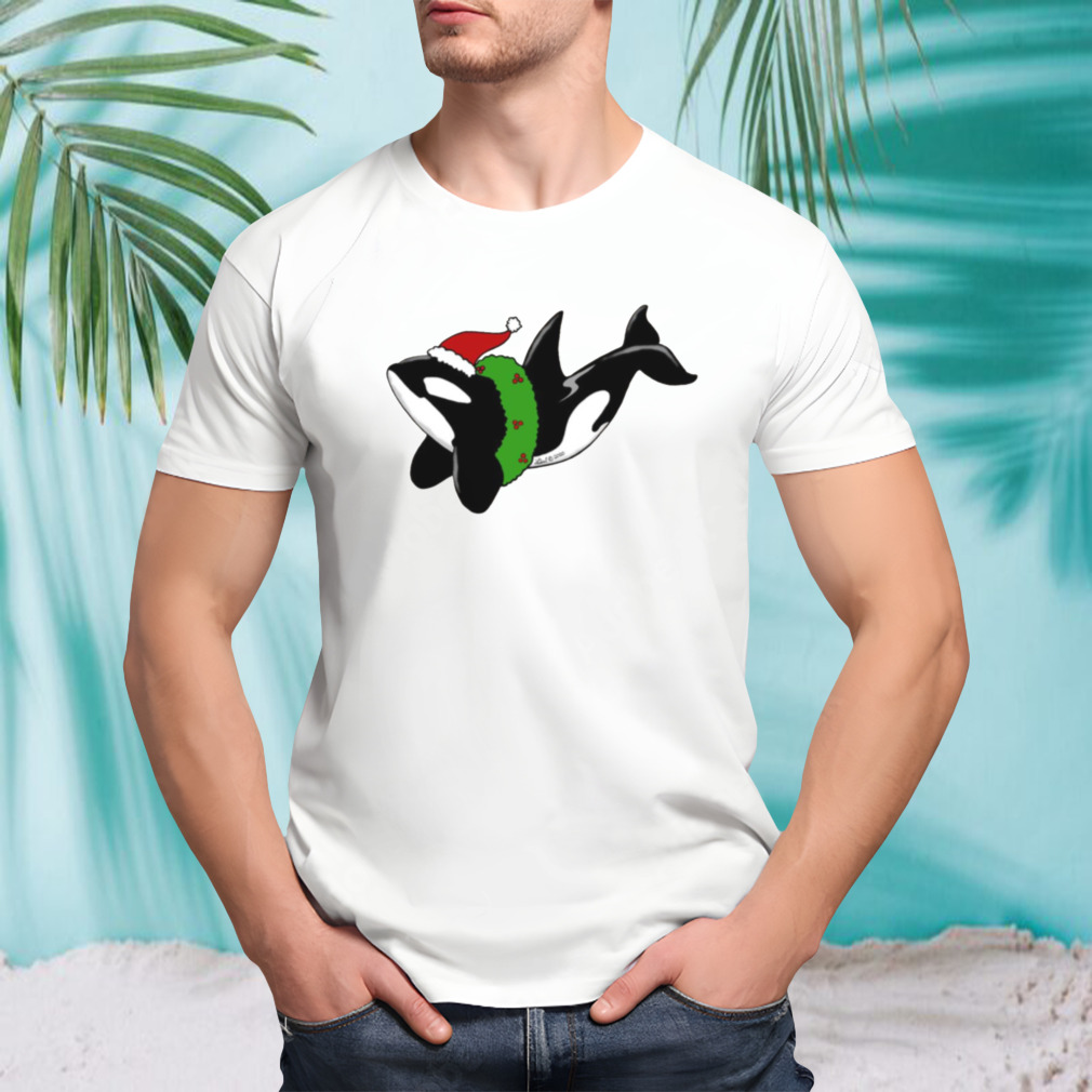 Christmas Killer Whale shirt