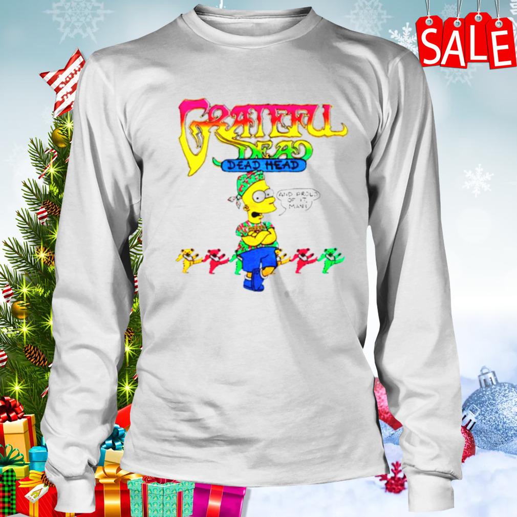 Grateful dead deadhead Simpsons shirt 3 Longsleeve shirt