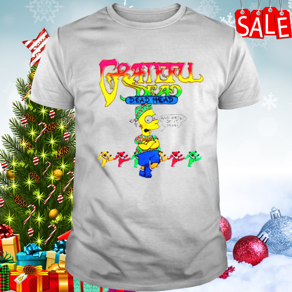 Grateful dead deadhead Simpsons shirt 1 Unisex shirt