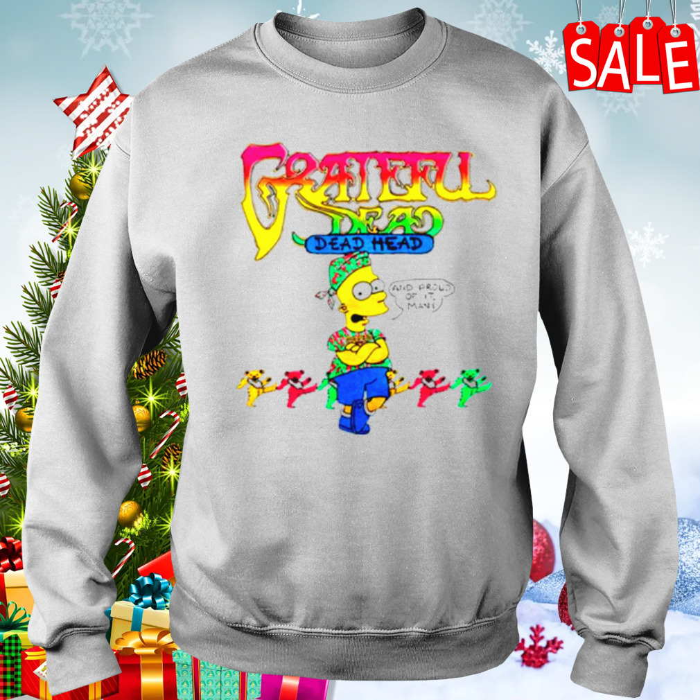 Grateful dead deadhead Simpsons shirt 4 Sweater