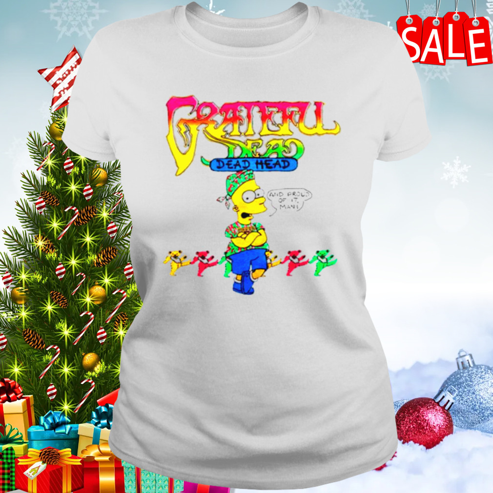 Grateful dead deadhead Simpsons shirt 2 Women's shirt