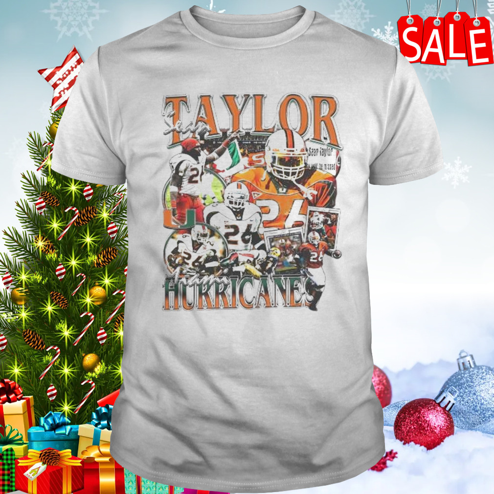 Sean Taylor Player Miami Hurricanes Football Vintage 2023 Shirt 1 Unisex shirt