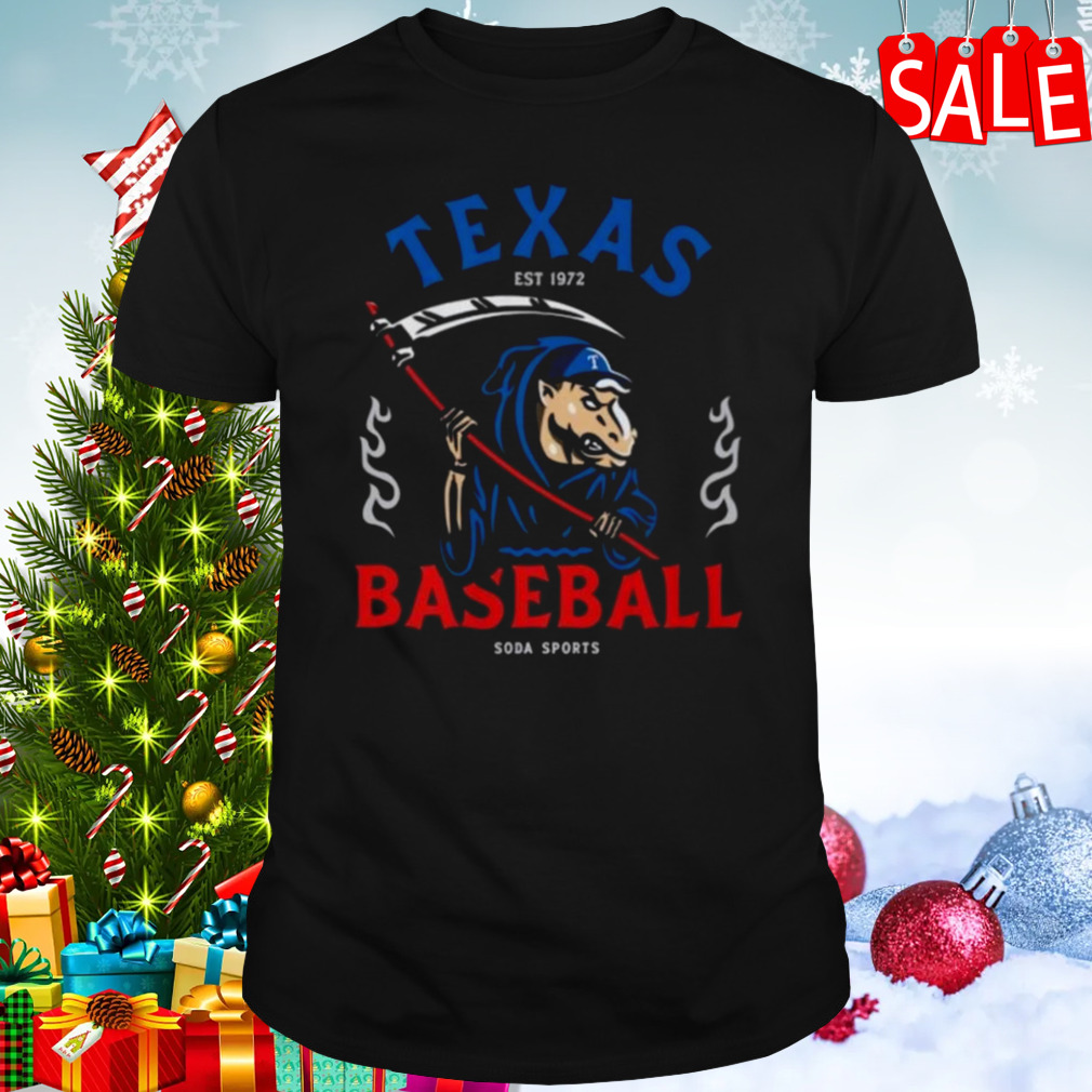 Texas Rangers Baseball Soda Sports Est 1972 T-shirt,Sweater