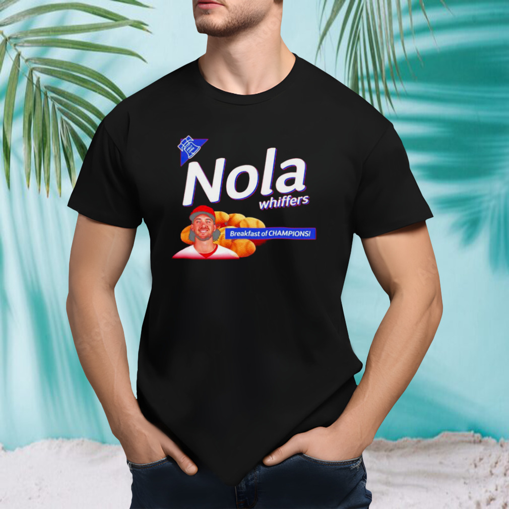 Aaron Nola Name And Number Mlbpa Shirt