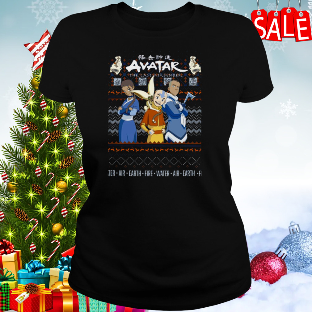 Avatar The Last Airbender Christmas shirt 2 Women's tshirt