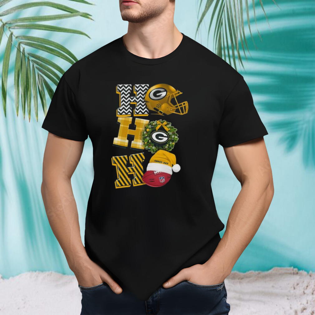 Green Bay Packers Christmas Ho Ho Ho 2023 Shirt