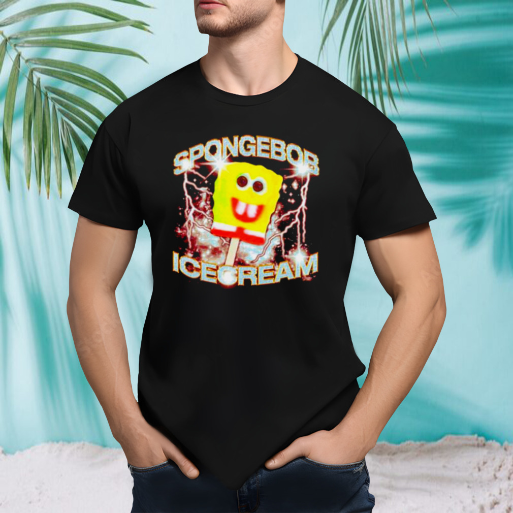 Spongebob ice cream shirt