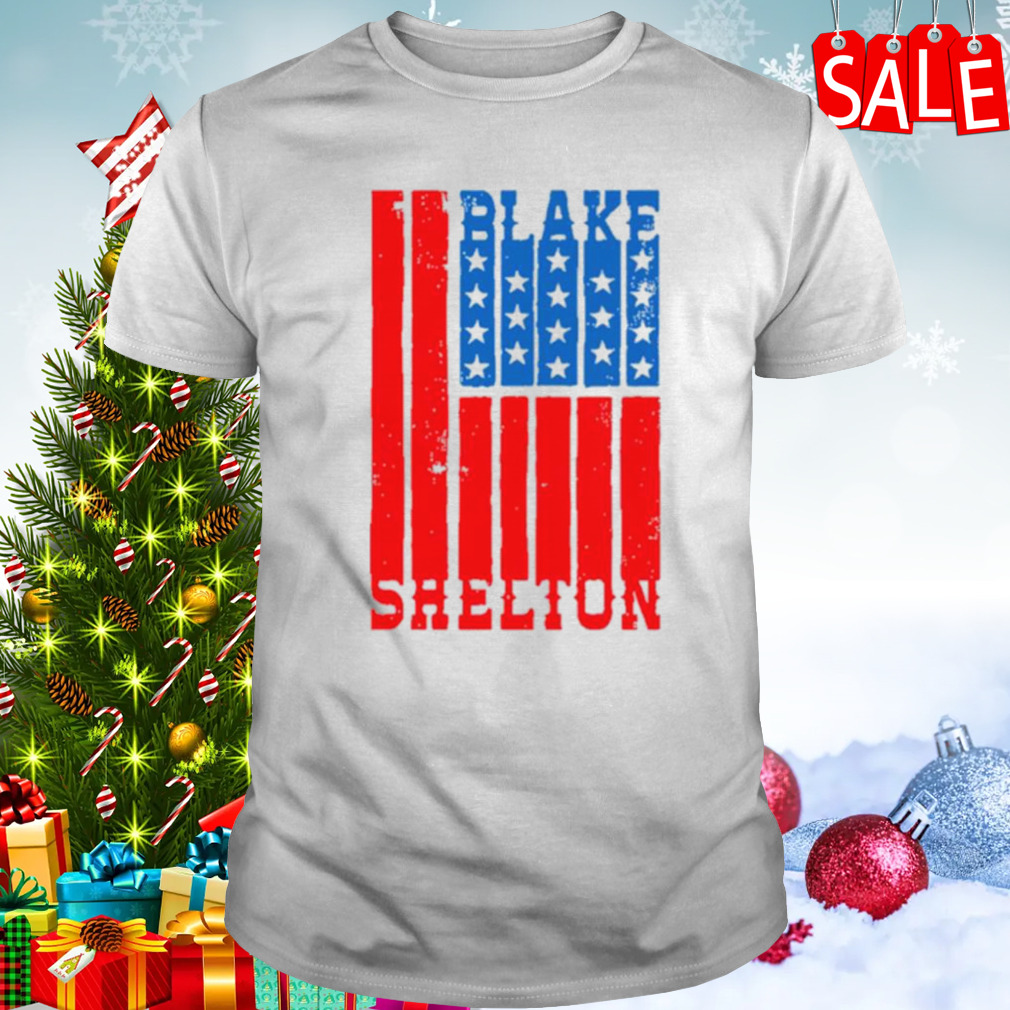 Blake Shelton Natural Flag shirt