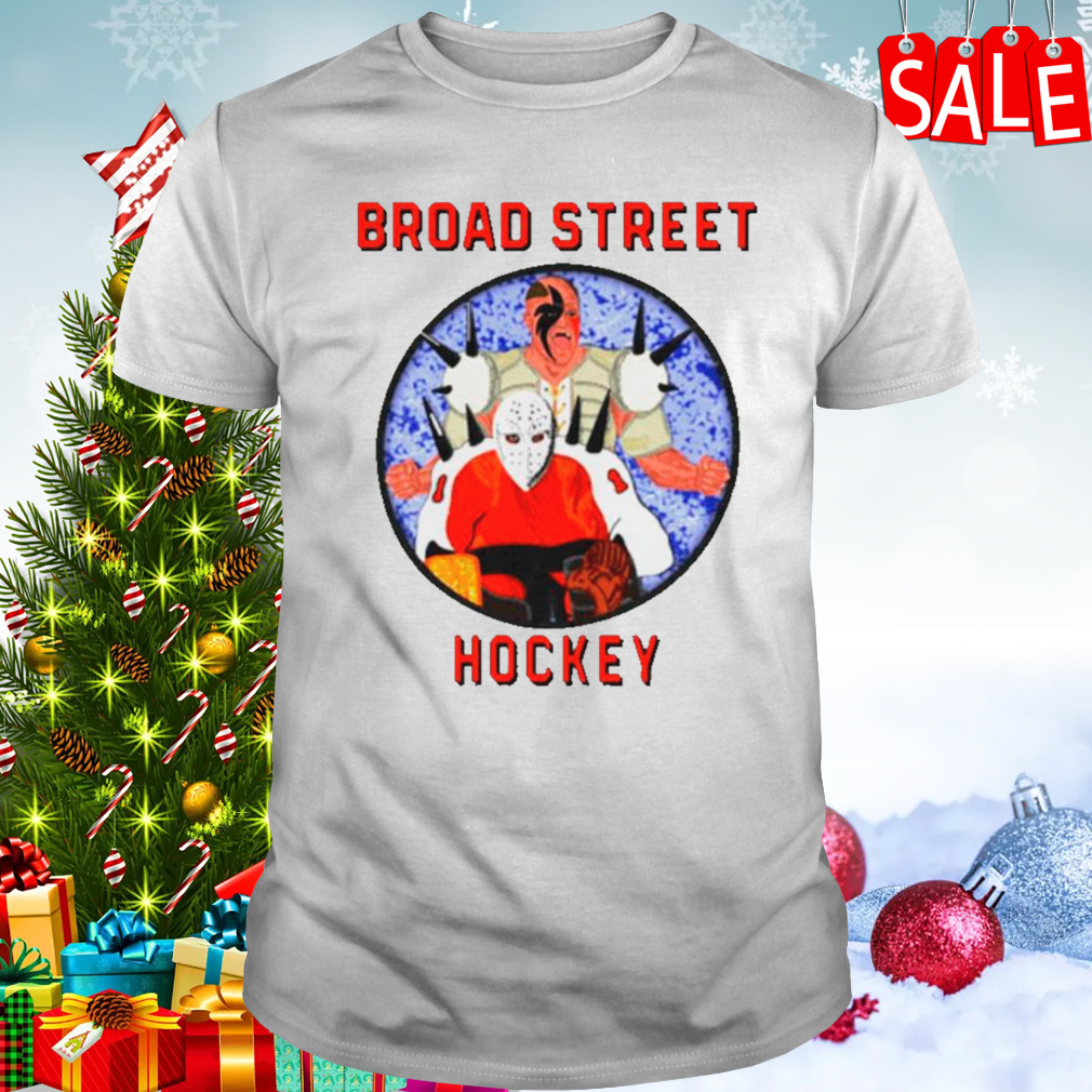 Broad street hockey swag broad street hockey road warrior shirt