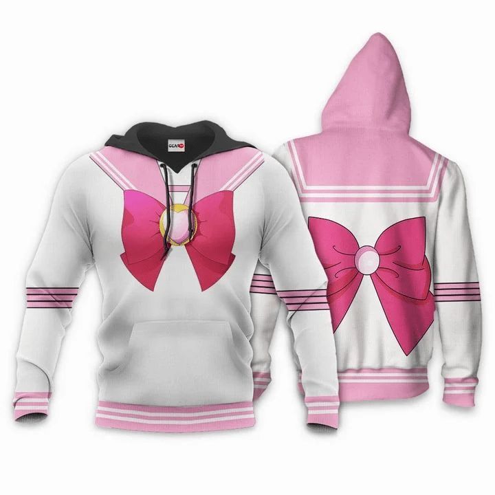 Chibiusa Sailor Moon Anime Manga 3d Zip Hoodie