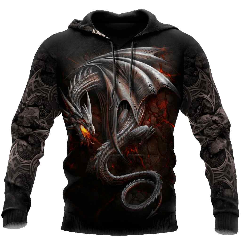 Dragon Dungeon Dragon All Over Printed Hoodie