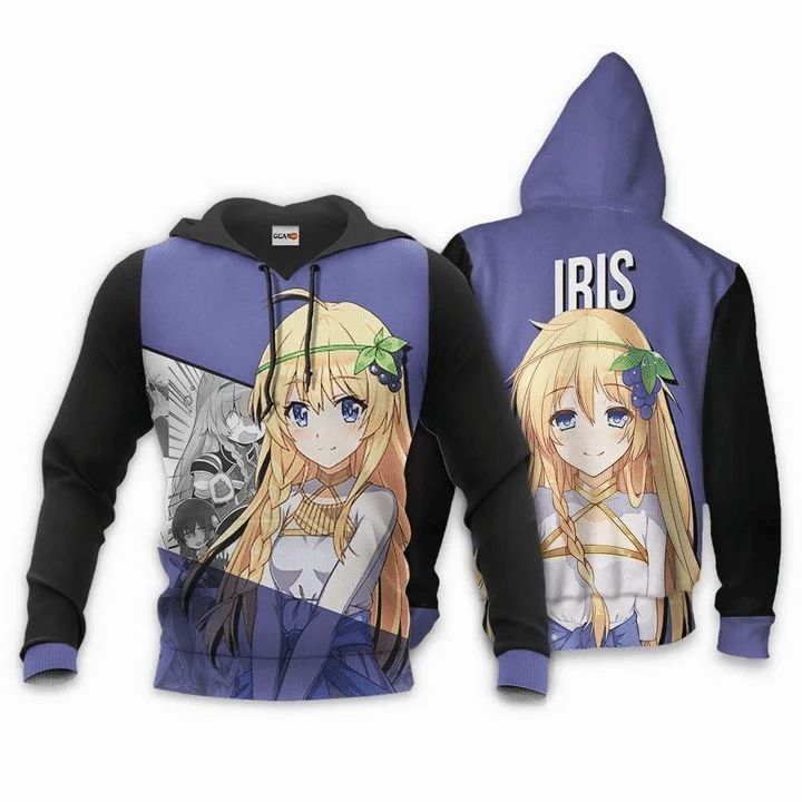 Eris Anima Manga Konosuba God’s Blessing On This Wonderful World 2 3d Zip Hoodie