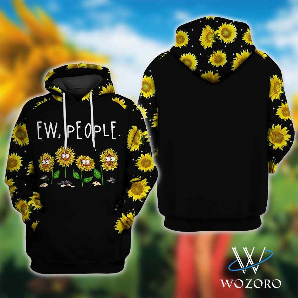 Ew People Hippie Sunflower Hoodie