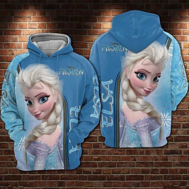 For Elsa Lovers She Is Very Beautiful 3d Hoodie