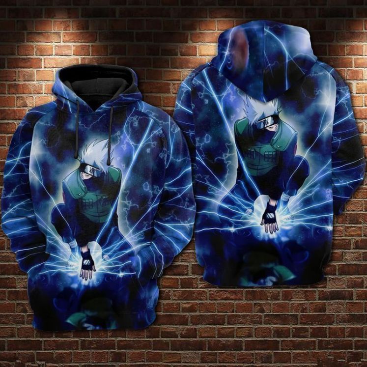 For Hatake Kakashi Lovers Thunder Super Powers 3d Hoodie