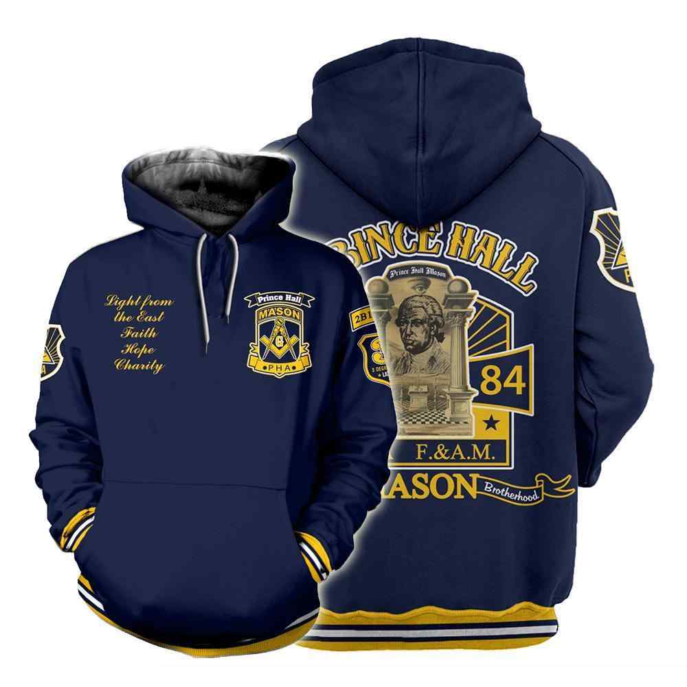 Freemason Masonic Lodge Freemasonry All Over Printed Unisex Hoodie .CXT.1