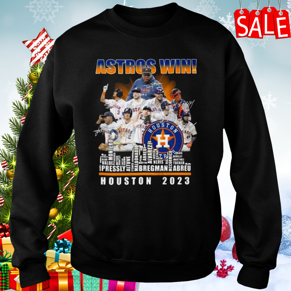 Houston Astros Win Alcs 2023 Postseason Signatures T-shirt,Sweater, Hoodie,  And Long Sleeved, Ladies, Tank Top