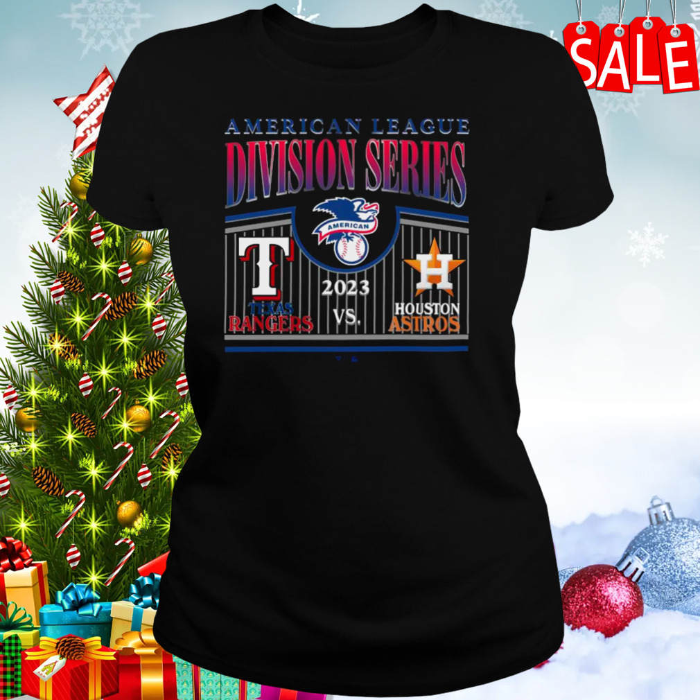 Houston Astros Vs Texas Rangers American League Division 2023 Shirt