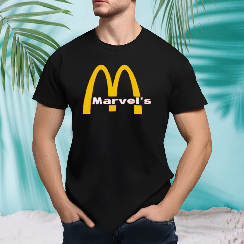 McDonald’s Marvel studios shirt
