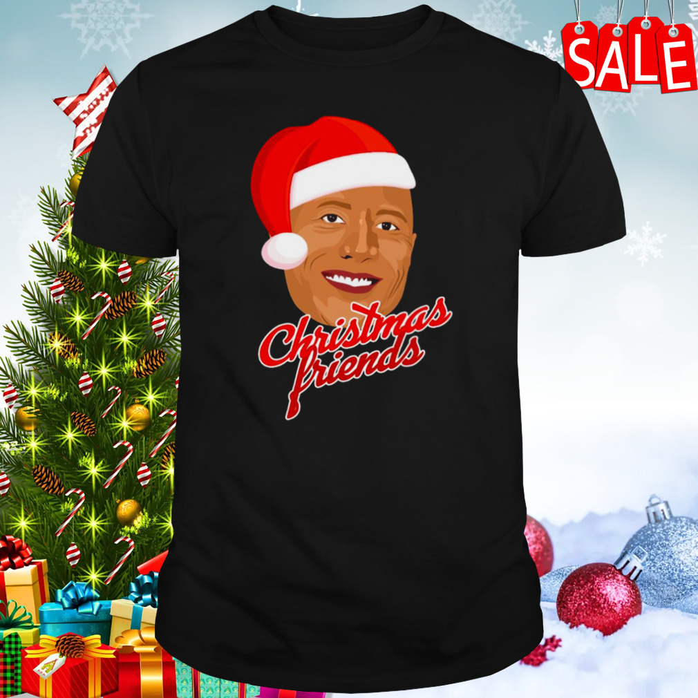 Christmas Friend Dwayne Johnson shirt