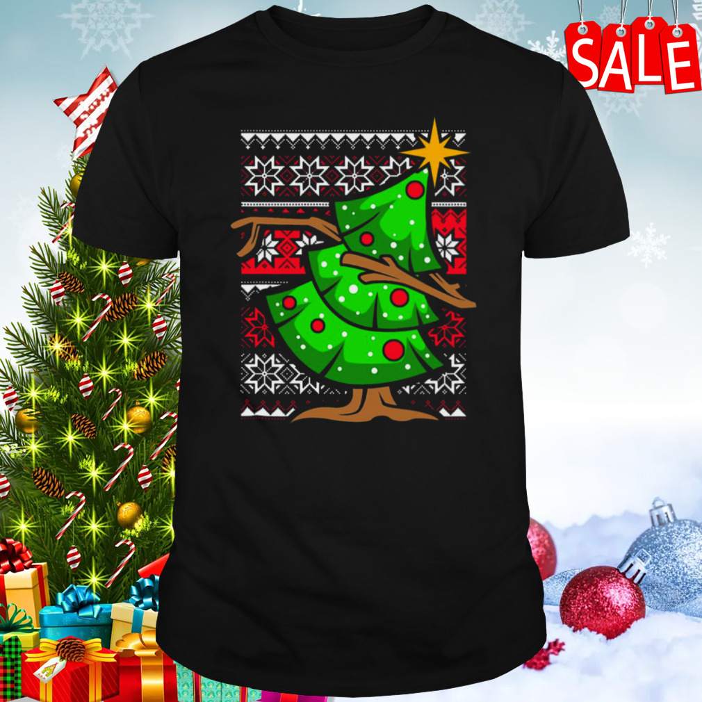 Dabbing Tree Christmas 2023 shirt