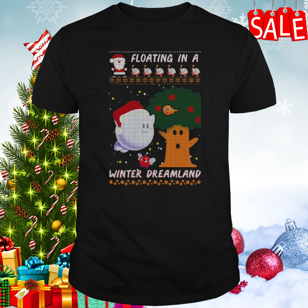 Floating In A Winter Dreamland Funny shirt
