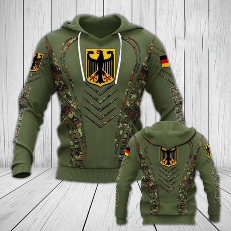 German Army For Men For Women All Over Printed 3d Hoodie