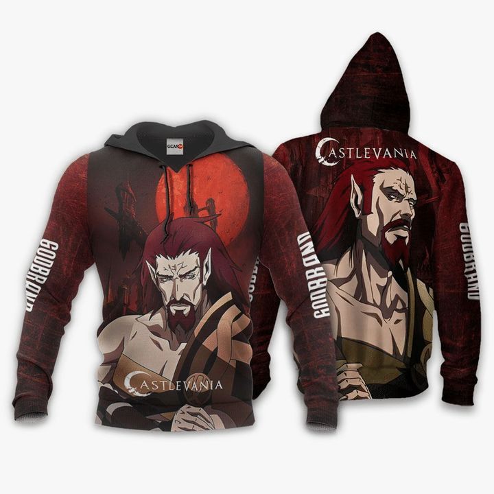 Godbrand Anime Manga Castlevania 3d T Shirt Zip Bomber Hoodie