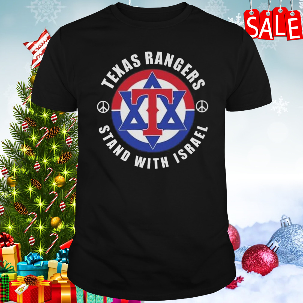 Texas Rangers Stand With Israel Shirt