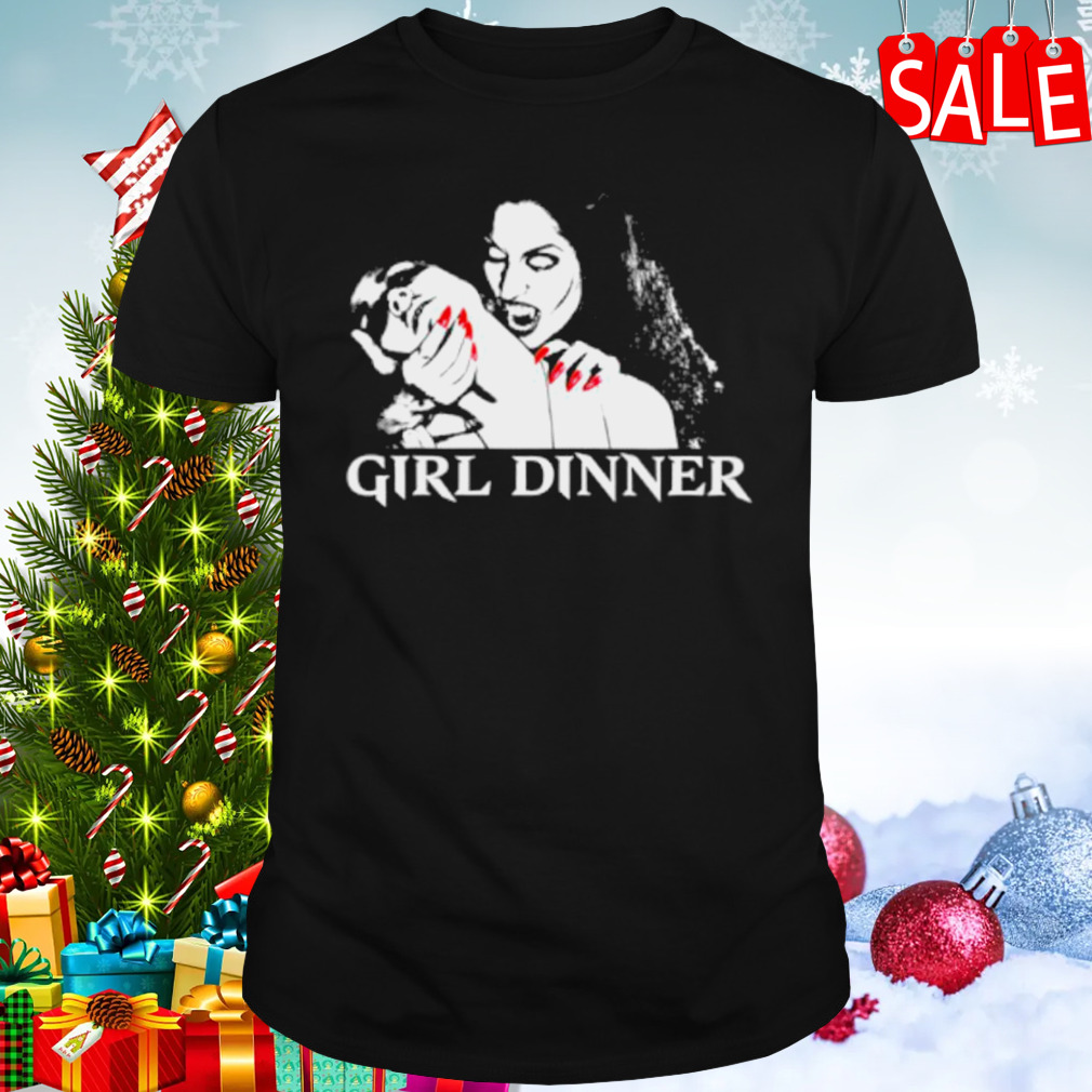 Vampire girl dinner shirt