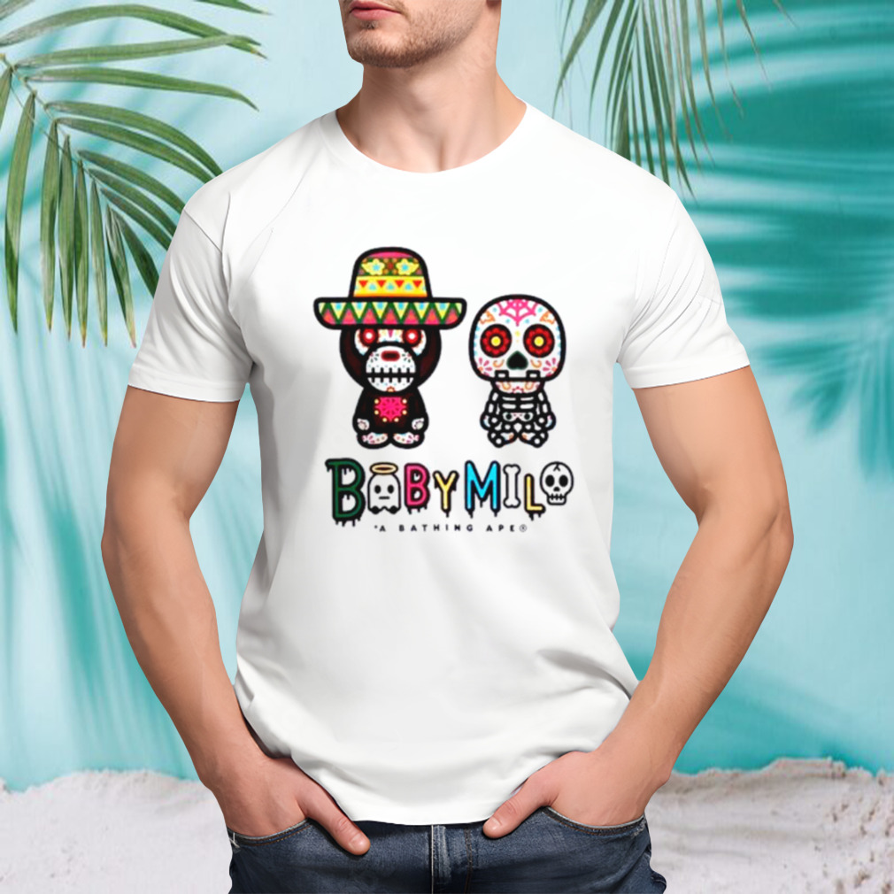 A bathing ape Halloween baby milo shirt