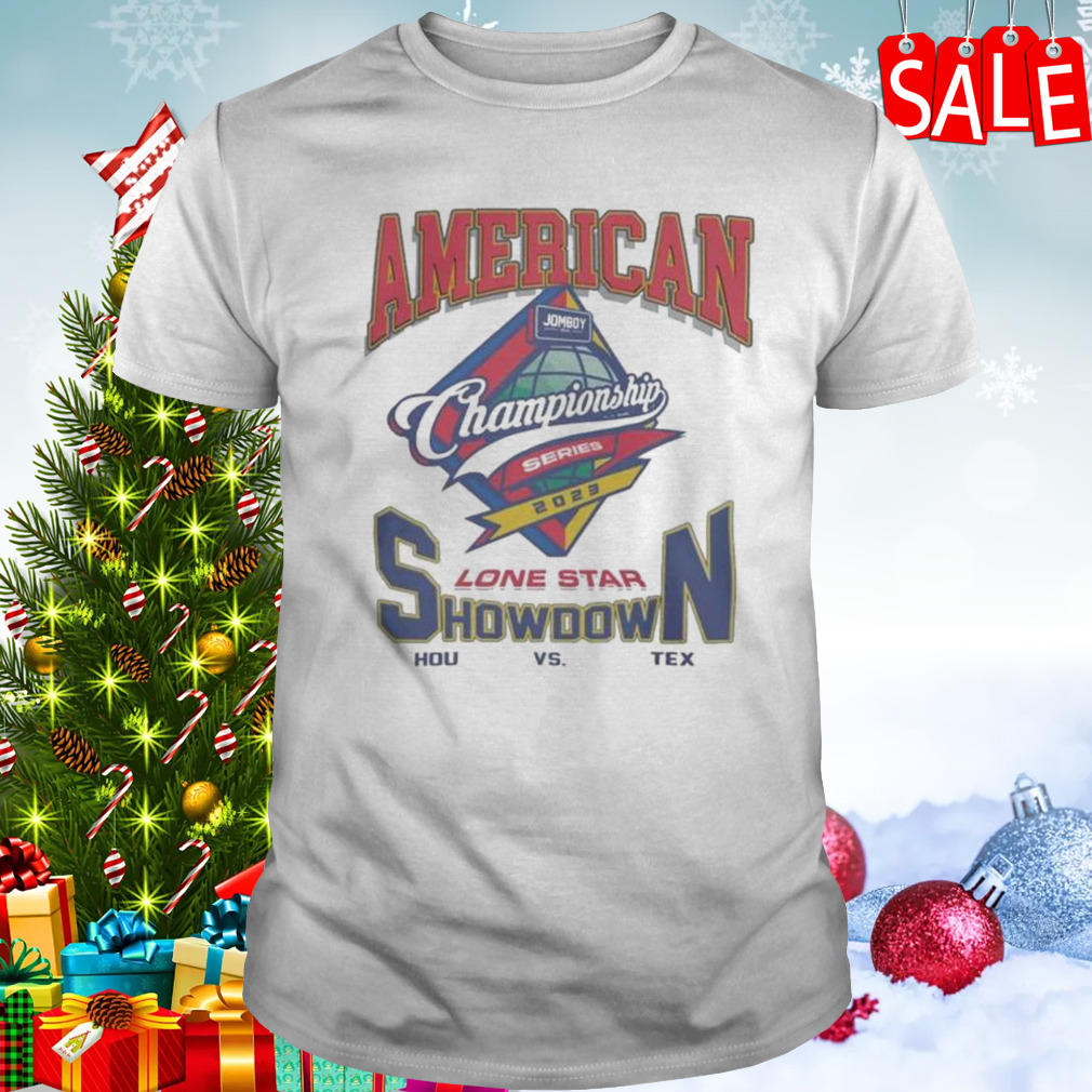 Houston Astros Vs Texas Rangers American Championship Series 2023 Lone Star Throwdown T-shirt