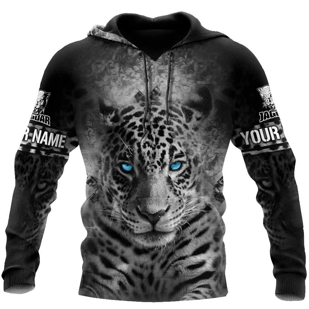 Jaguar Persionalized Your Name All Over Printed Hoodie