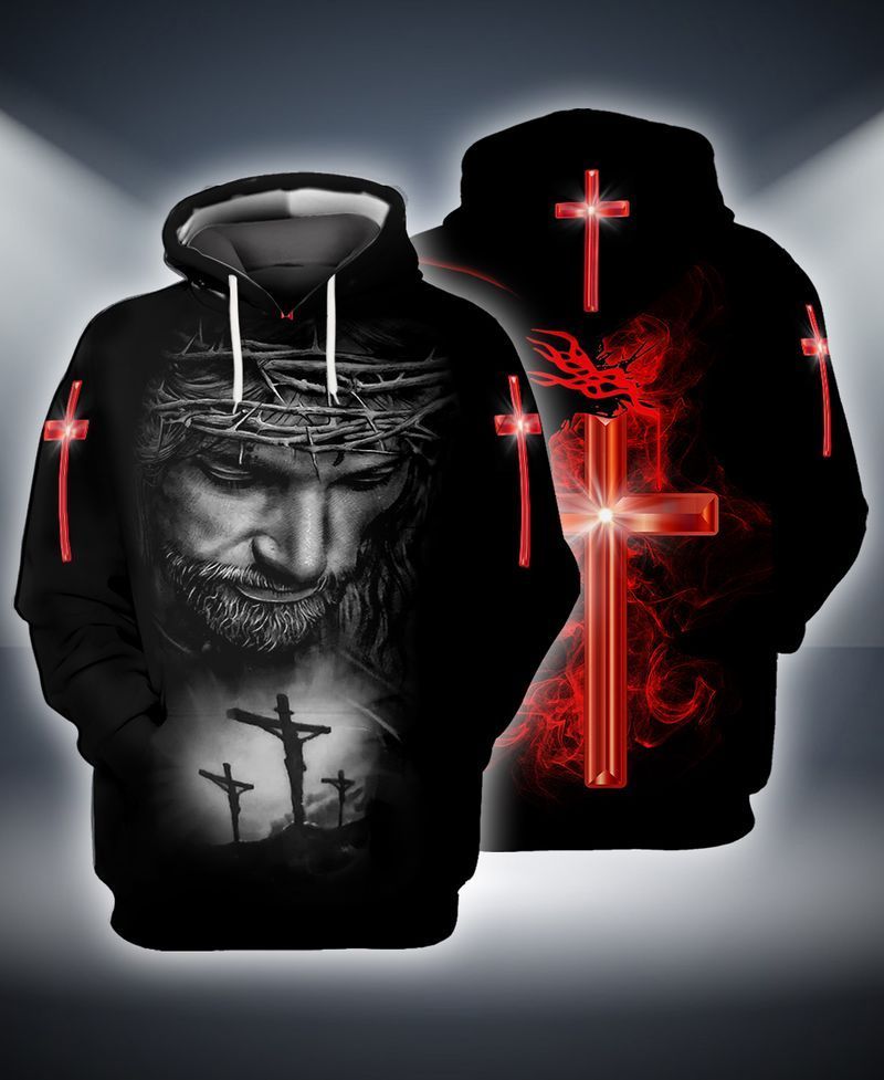 Jesus Stand With God 3d Zip Hoodie