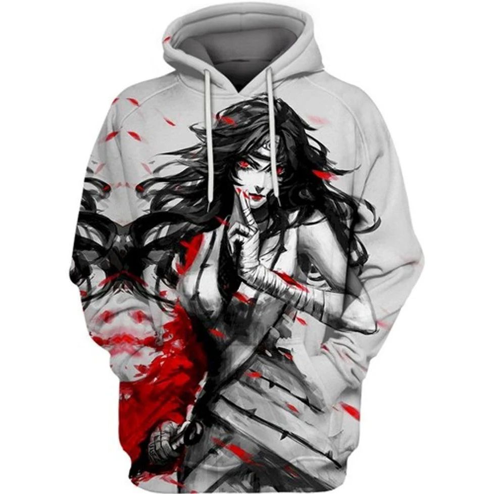 Kurenai Yuhi Naruto Anime Men And Women All Over Printing 3d Hoodie