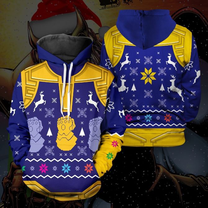 Mad Titan Christmas Unisex Pullover And Zipped Hoodie